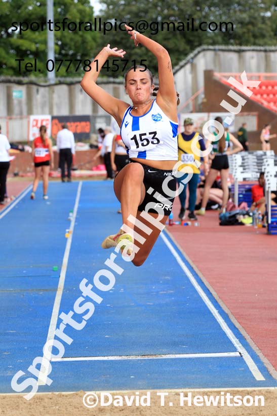 Long Jump, 2024 Gateshead Tartan Games.  Photo: David T. Hewitson/Sports for All Pics
